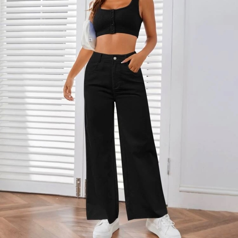 Flare leg jeans, never worn. New